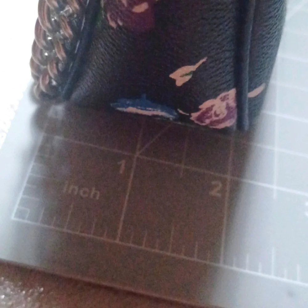 SOLD - COACH Large Wristlet 19 in Wildflower Print - Mini Purse - Picture 15 of 15